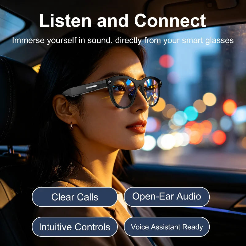 Gafas Inteligentes con Cámara HD